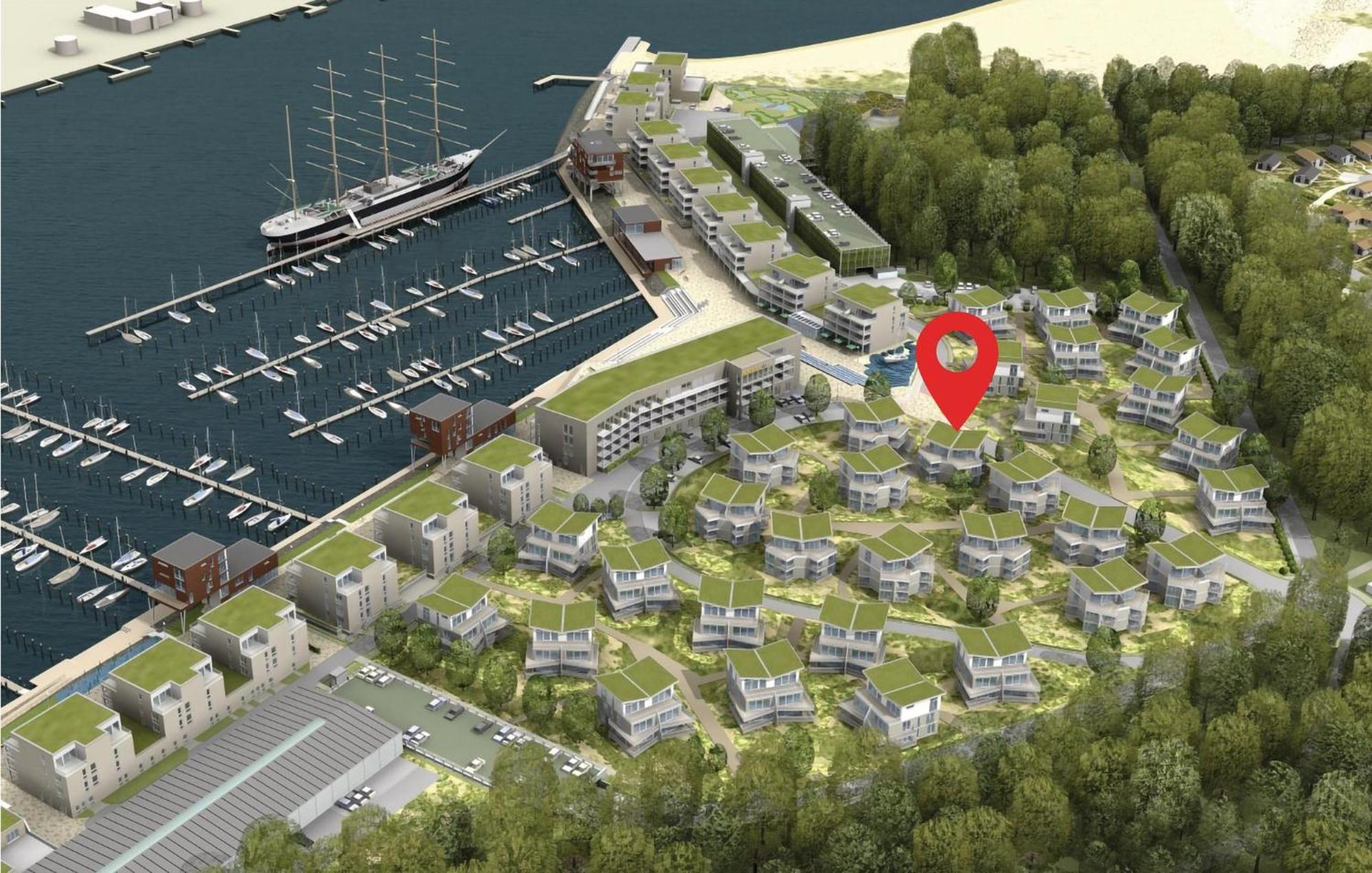 Duenenvilla Penthouse Deluxe Lübeck Exteriör bild